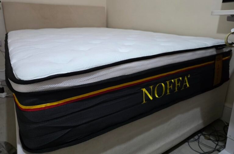 view of our own purchase testing noffa orthopedic mattress for elderly uk unboxing package arrival several weeks to months